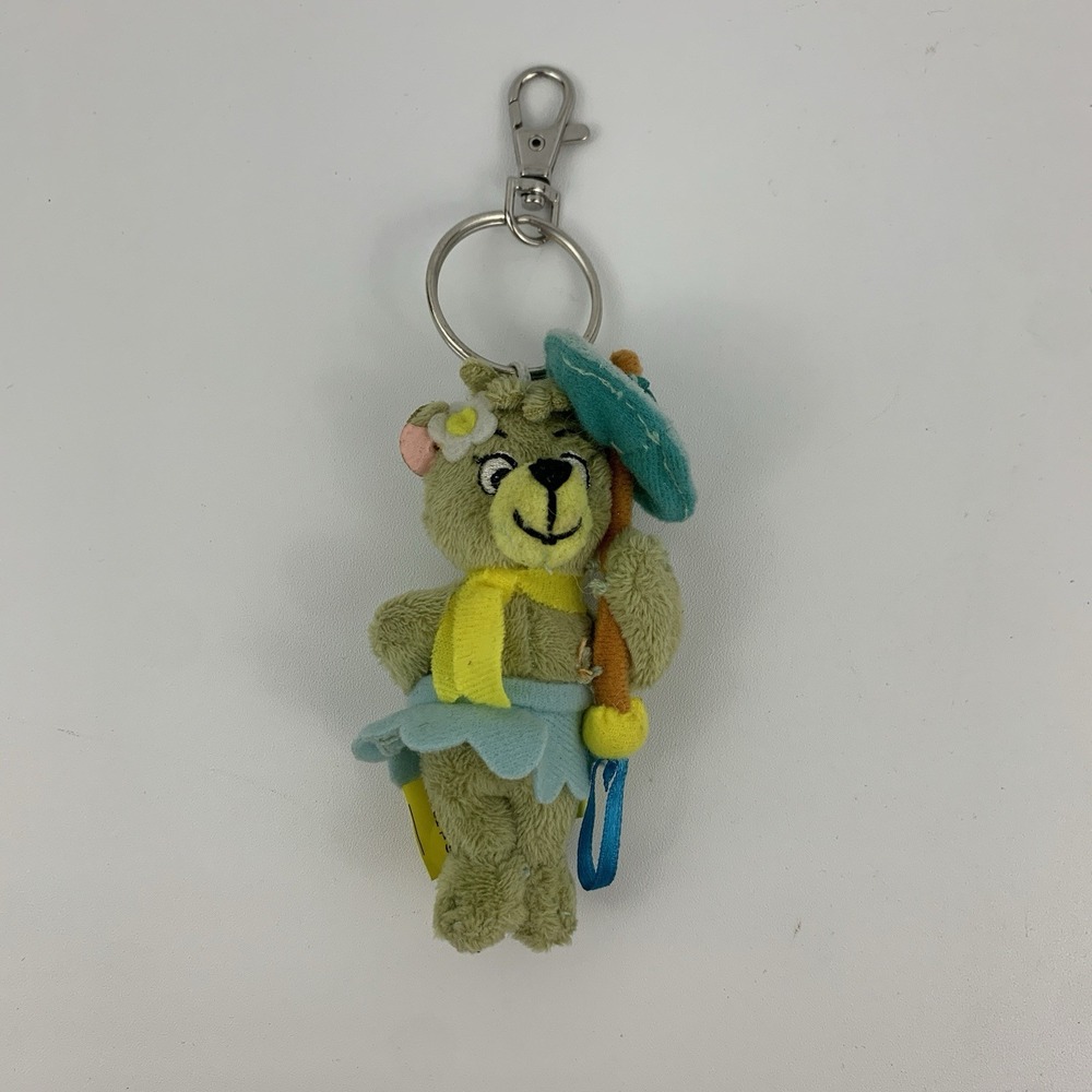 Cindy Bear Keychain Plush Stuffed Animal Hanna-Barbera Cartoon Character Yogi